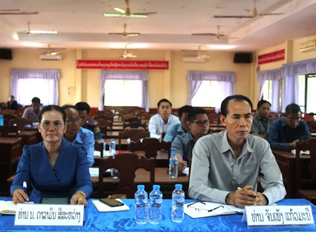 ຕິດຕາມກວດກາ ປະເມີນຜົນການຈັດຕັ້ງປະຕິບັດ ນິຕິກຳໃຕ້ກົດໝາຍ ໃນຂົງເຂດເສດຖະກິດ ຢູ່ເມືອງໜອງບົກ ແຂວງຄໍາມ່ວນ 2
