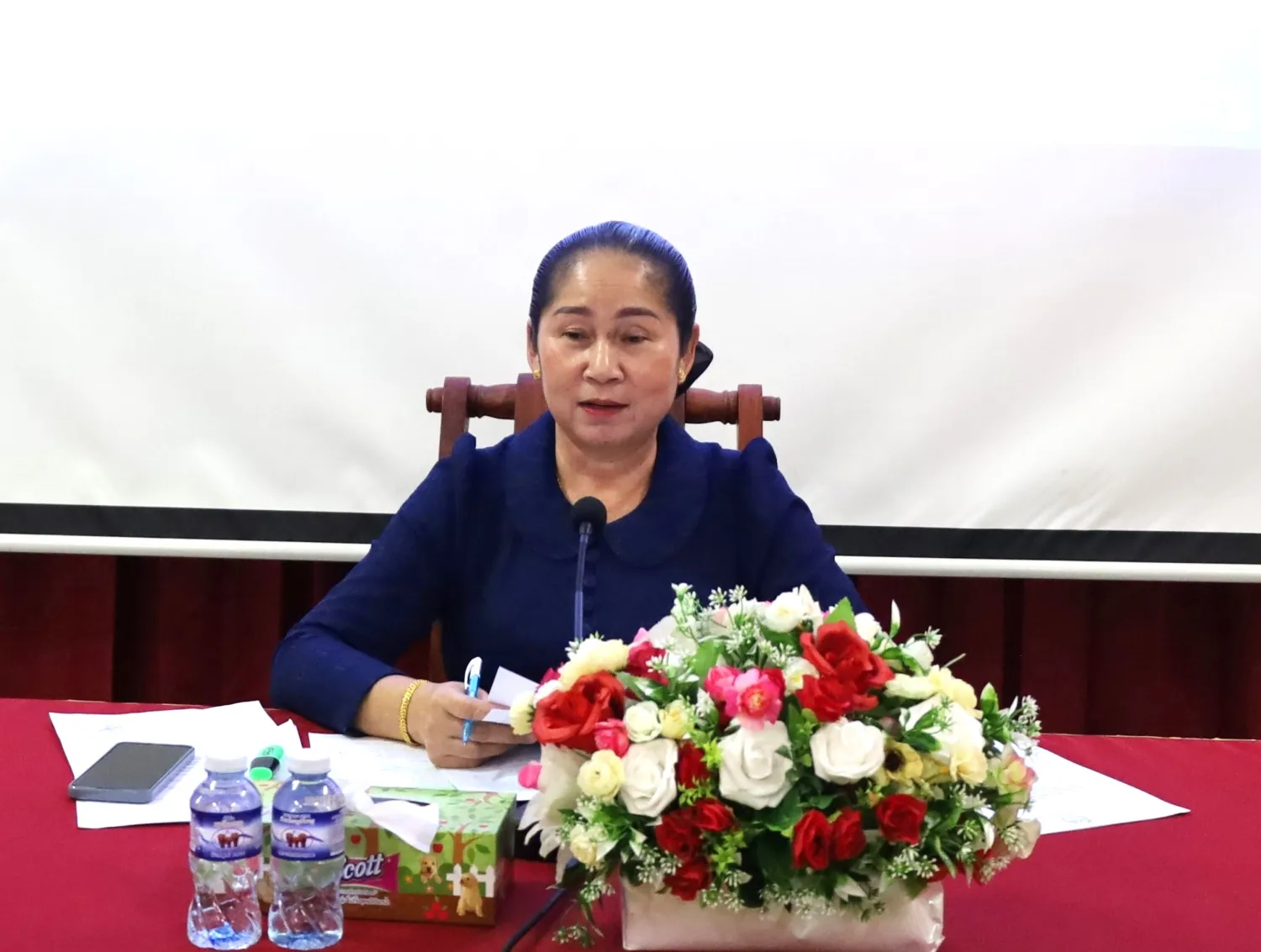 ຮອງປະທານສະພາປະຊາຊົນແຂວງຄໍາມ່ວນ ພ້ອມຄະນະ ເຄື່ອນໄຫວຕິດຕາມ, ກວດກາ ແລະ ຊຸກຍູ້ວຽກງານ ຢູ່ອົງການໄອຍະການປະຊາຊົນແຂວງຄໍາມ່ວນ. 1