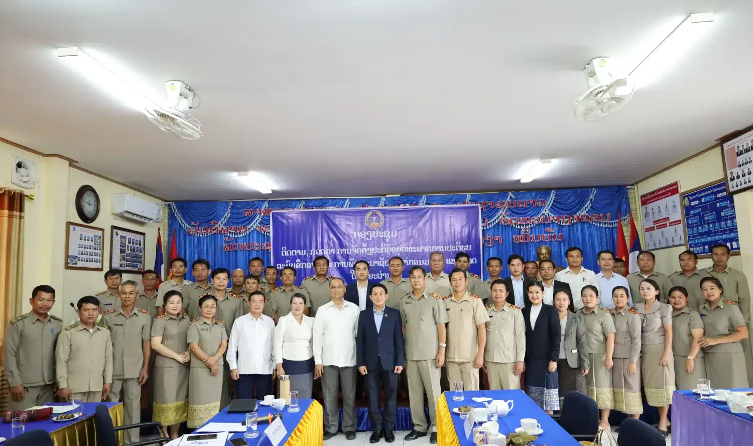 ຄະນະປະຈຳສະພາແຫ່ງຊາດ ເຄື່ອນໄຫວວຽກງານ ຢູ່ແຂວງຄໍາມ່ວນ. 2