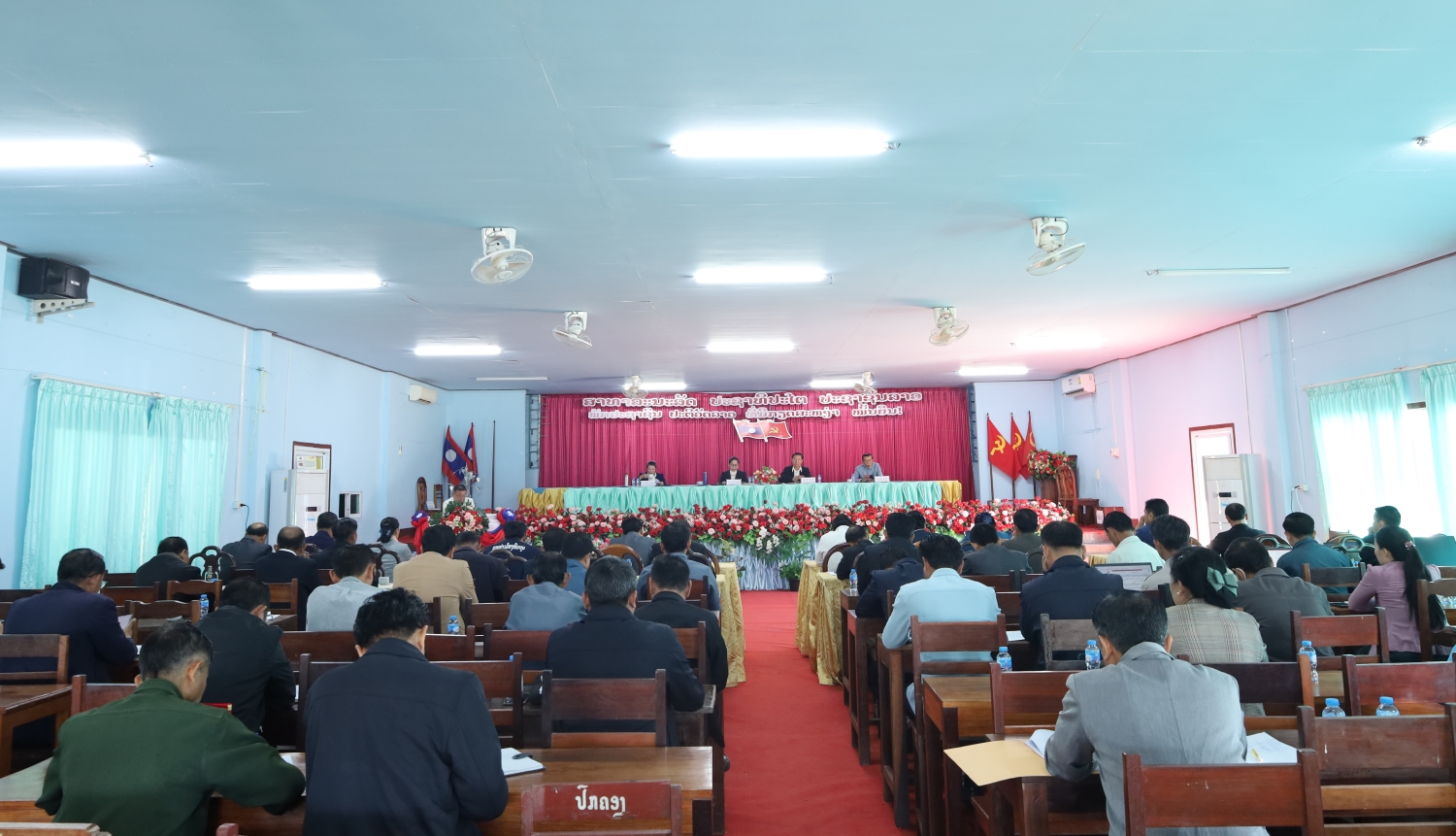 ຮອງປະທານ ຄປຈ ສພຂ ຄຳມ່ວນ ເຄື່ອນໄຫວຕິດຕາມ, ກວດກາ ແລະ ຊຸກຍູ້ການຈັດຕັ້ງປະຕິບັດວຽກງານອົງການປົກຄອງເມືອງຫີນບູນ 1