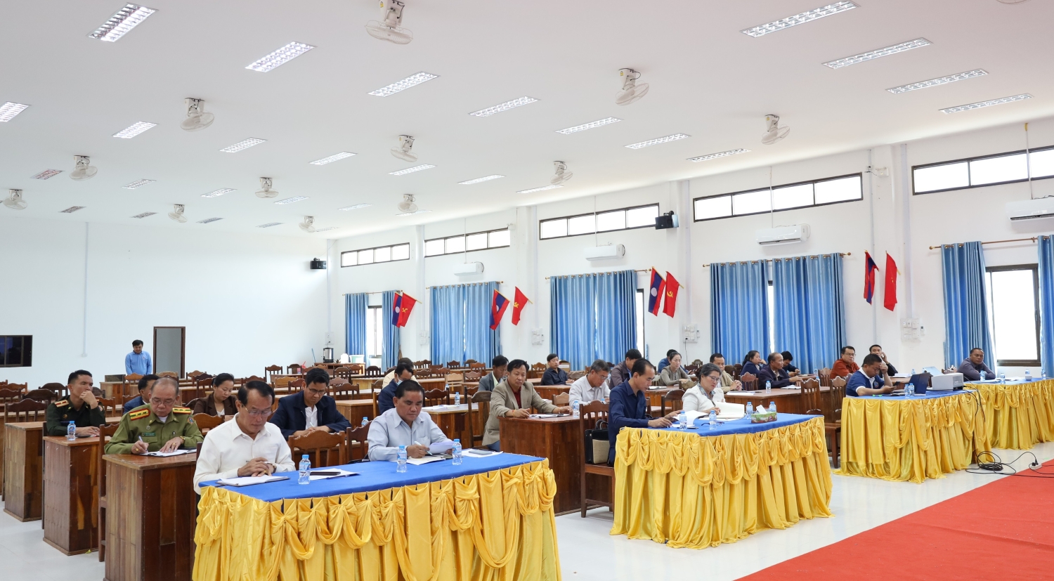 ກອງປະຊຸມຮ່ວມລະຫວ່າງ ຄະນະສະມາຊິກສະພາປະຊາຊົນຂັ້ນແຂວງ ກັບ ອົງການປົກຄອງເມືອງເຊບັ້ງໄຟ. 2