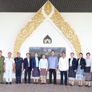 ຮອງປະທານສະພາແຫ່ງຊາດ ພ້ອມຄະນະ ຕິດຕາມກວດກາ ແລະຊຸກຍູ້ ຂົງເຂດວຽກງານການຕ່າງປະເທດ ແລະ ໂຄງການພັດທະນາຈຳນວນໜຶ່ງ ຢູ່ ແຂວງຄໍາມ່ວນ. 4